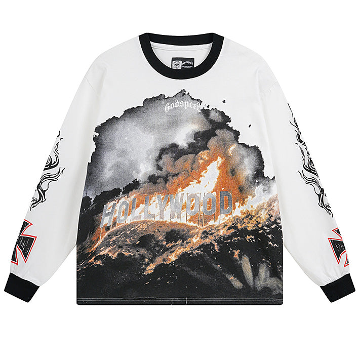 Godspeed Hollywood Inferno Long Sleeve T-Shirt