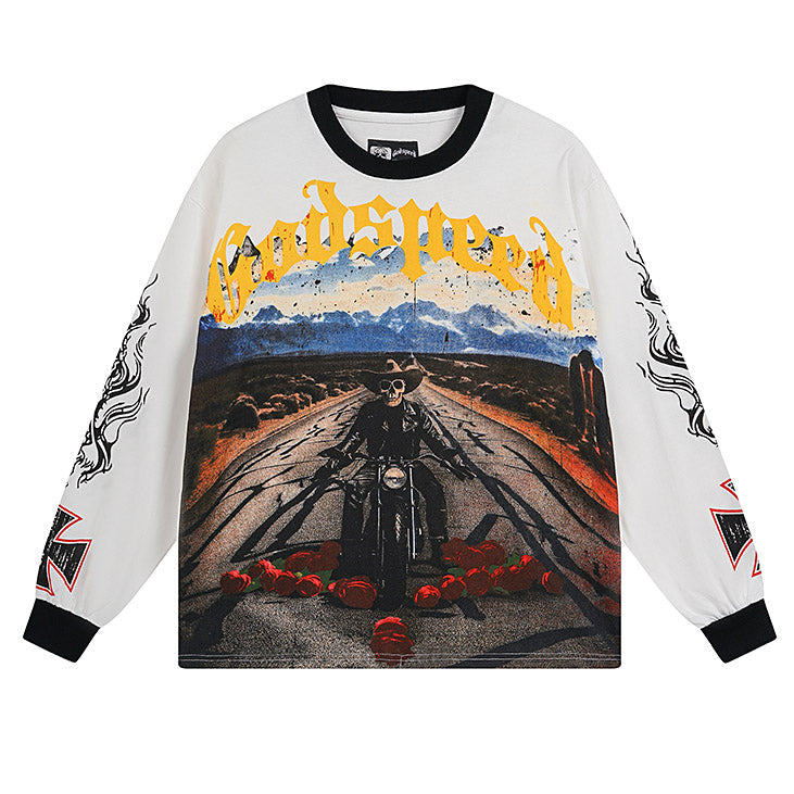 Godspeed Long Lonely Road L/S T-Shirt
