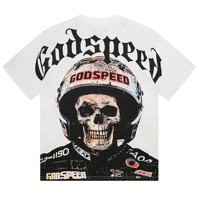 Godspeed Racer Goldie T-shirt