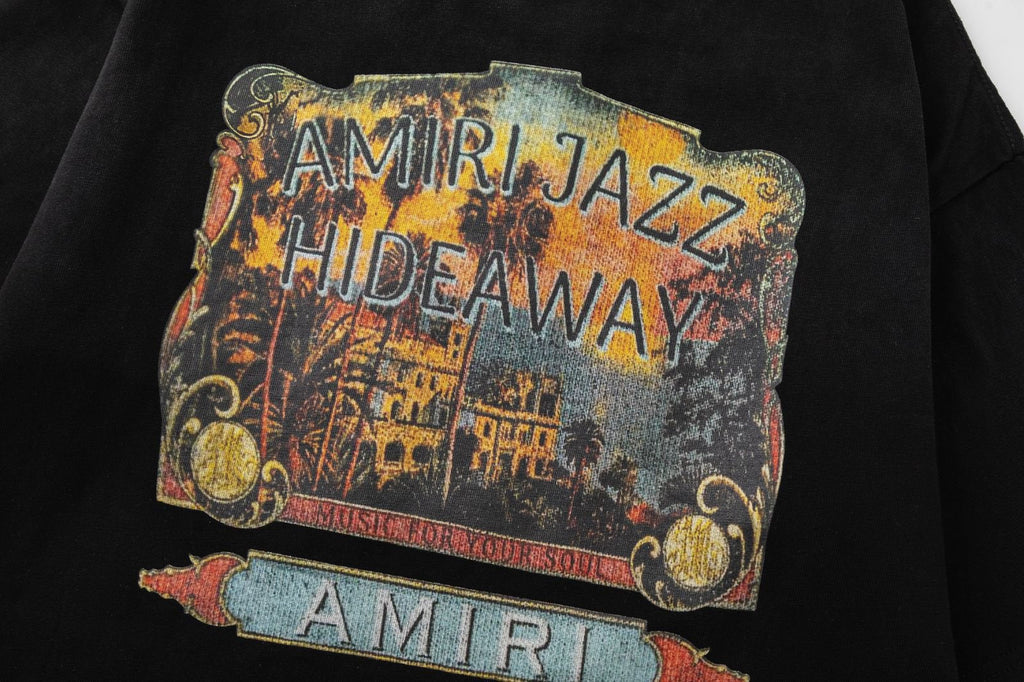 Amiri Jazz Hideaway  T-Shirt