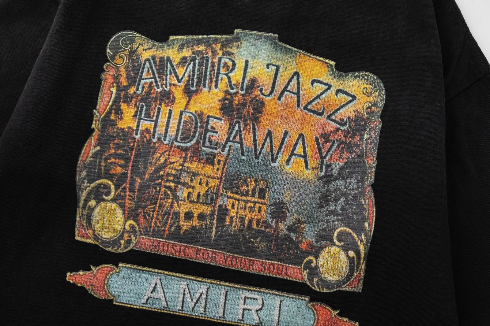 Amiri Jazz Hideaway  T-Shirt