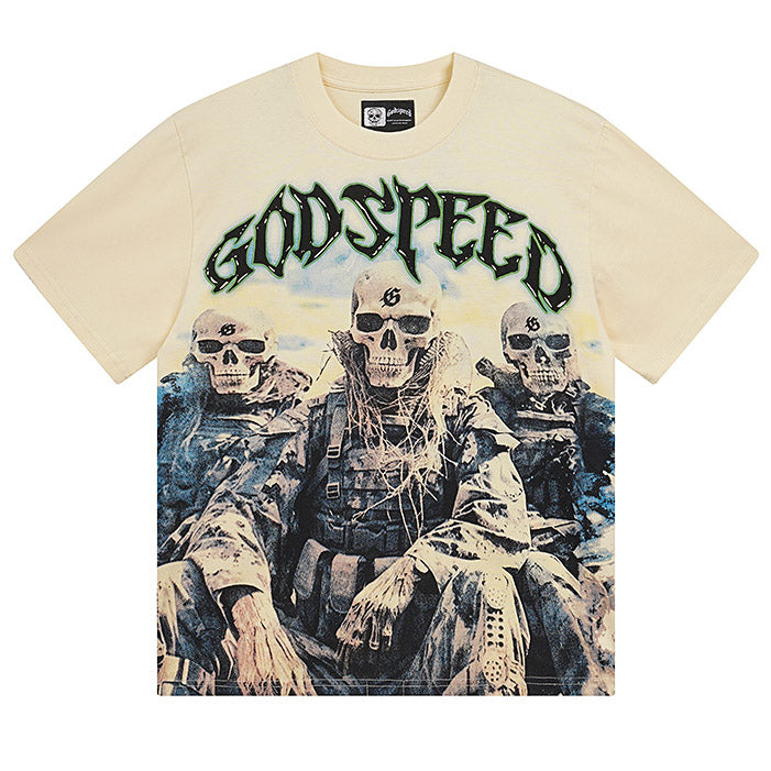 Godspeed Skeleton Warrior T-Shirt