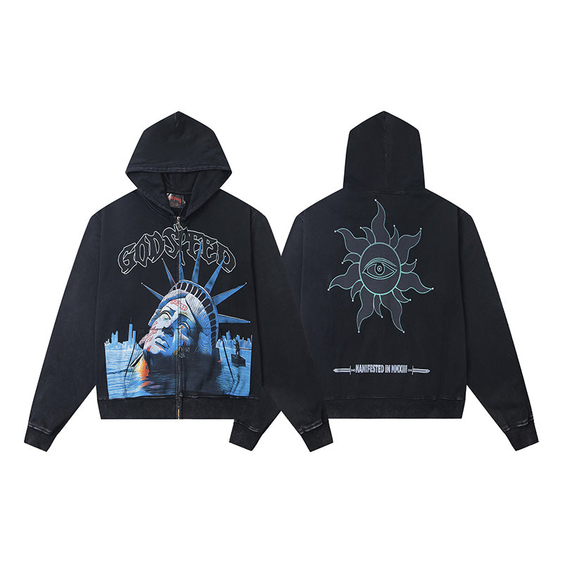 Godspeed Sunken Liberty Zip Hoodie