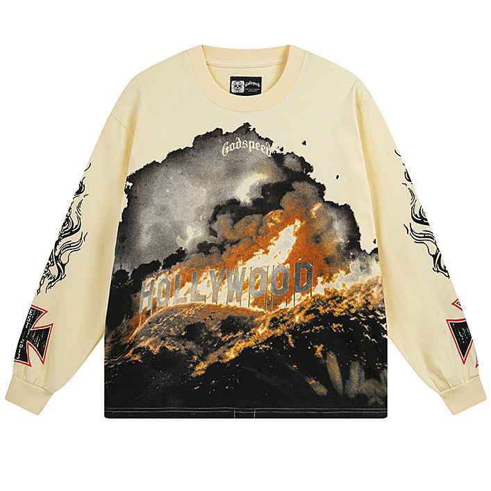 Godspeed Hollywood Inferno Long Sleeve T-Shirt