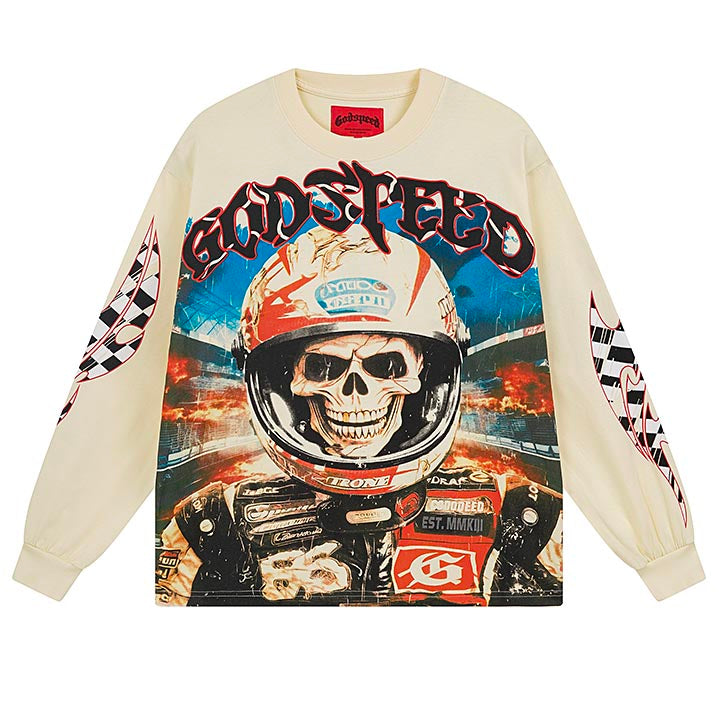 Godspeed Racer Goldie Long Sleeve T-Shirt